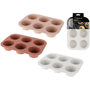 Forma silikonowa na muffinki PRACTICO 3 kolory